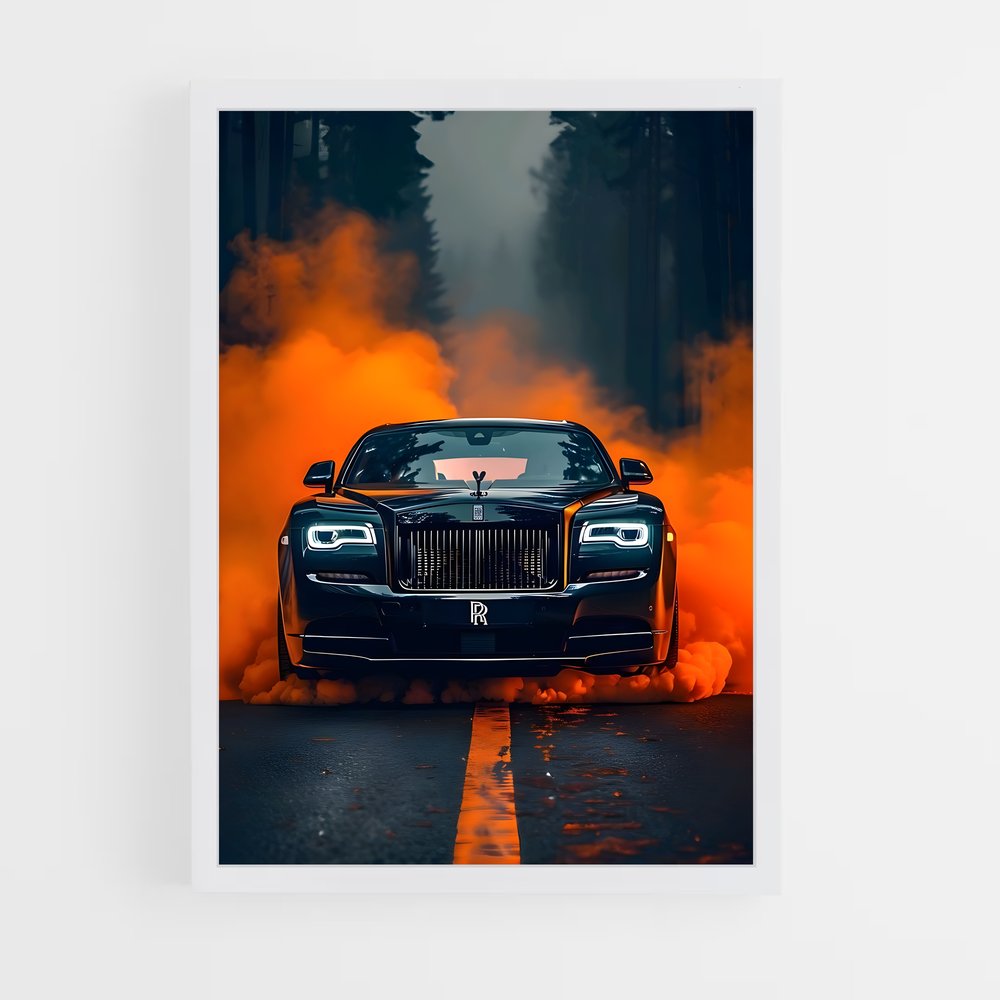 Poster Phantom de Fumée – affiche Rolls-Royce (vue 3)